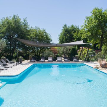 chambres d'hotes avec piscine et terasse - joucas gordes luberon
