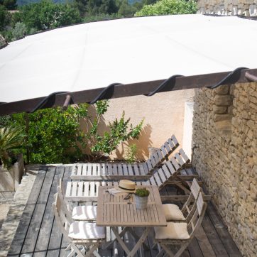 Maison L'Olivier au Bouquet de l'Aromate — location vacances Luberon 4 personnes Joucas